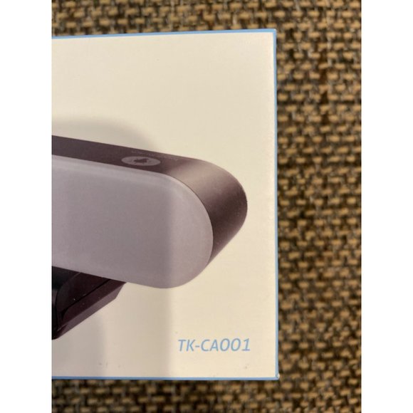 Tecknet Web Camera TK-CA001 HD 1080P w/Microphone LED Light Touch Control - Picture 3 of 6